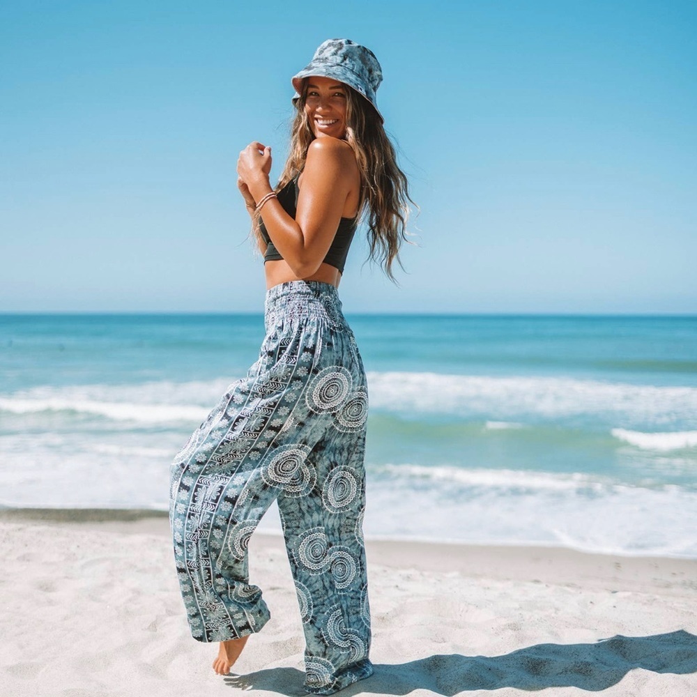 NWT Women's Santa Barbara Beach / Yoga / Harem Pants - Picture 1 of 5